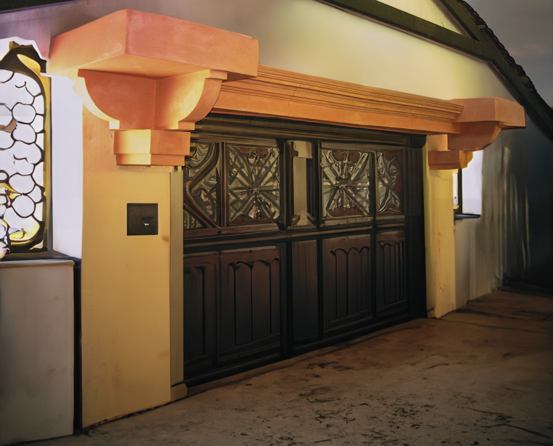 Decor Fibreglass Eaves Cornices Plinth Conducter Head